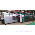 corrugated box printing folding gluing inline machine